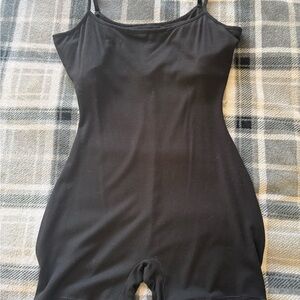 SKIMS Black Soft Lounge Scoop Onesie